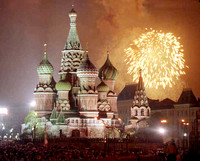 Victory Day Fireworks, St. Basils