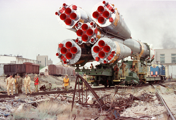 Soyuz Roll Out